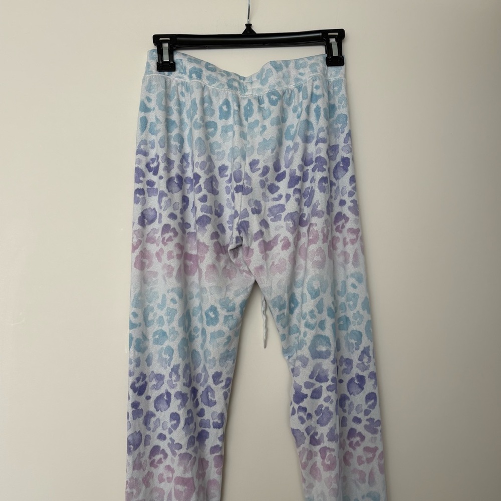 PJ Salvage Womens Leopard Jogger Pajama Lounge Pants - Picture 8 of 11